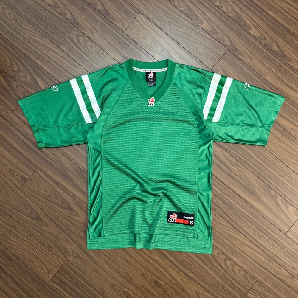 2011 Reebok Saskatchewan Rough Riders CFL Blank Men's Football Jersey Size Small